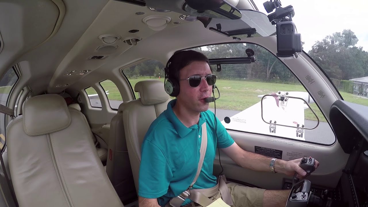 Homeward from HILTON HEAD in a BEECHCRAFT BONANZA