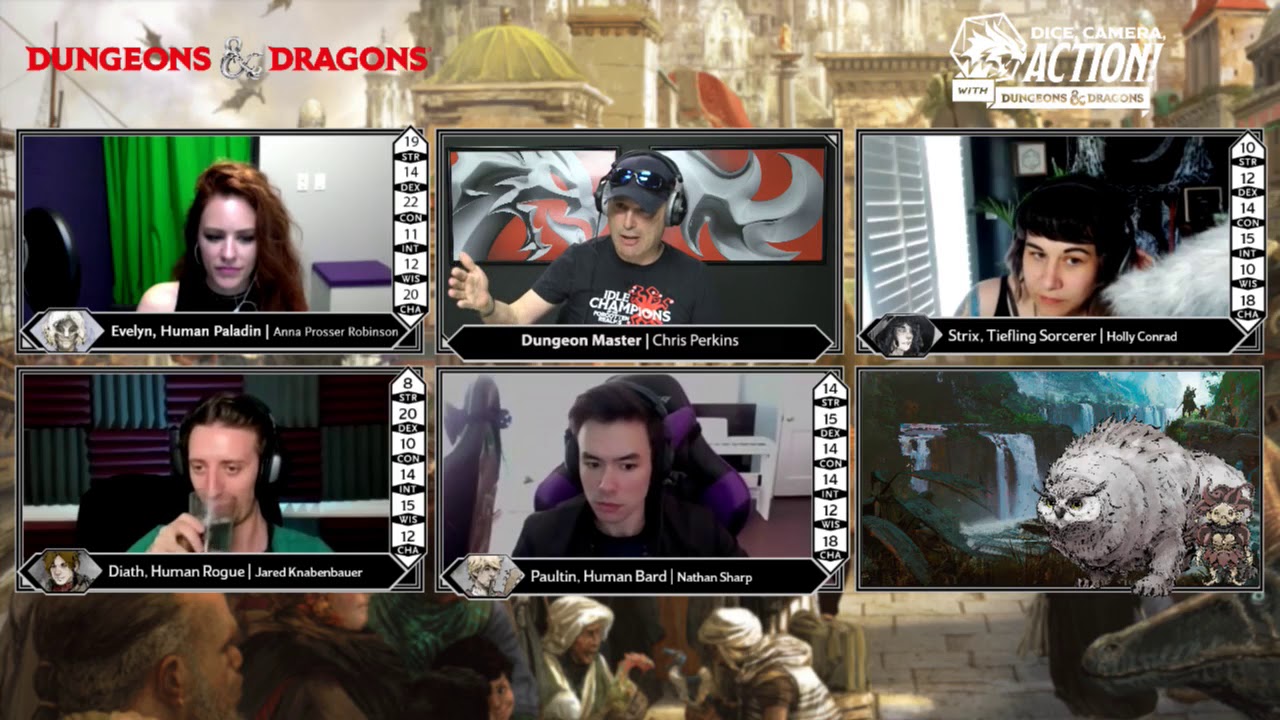 Episode 92 - Dice, Camera, Action with Dungeons & Dragons