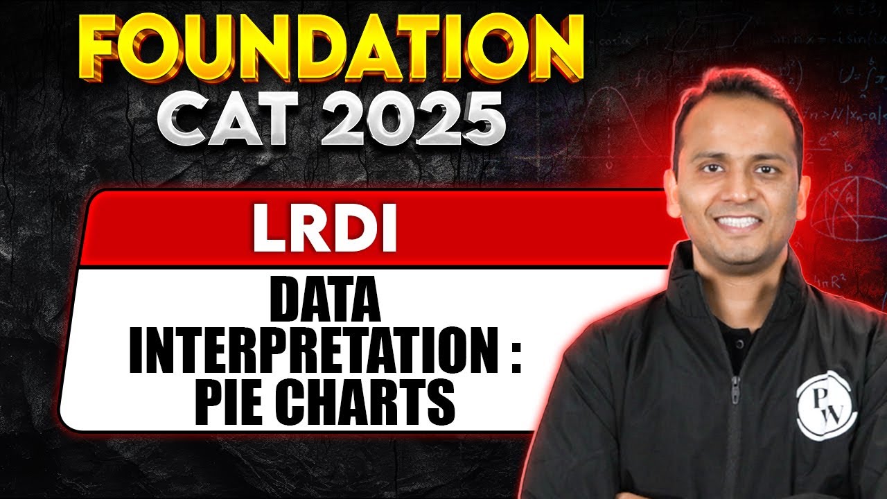 CAT 2025 | LRDI | Data Interpretation : Pie Charts | MBA Wallah