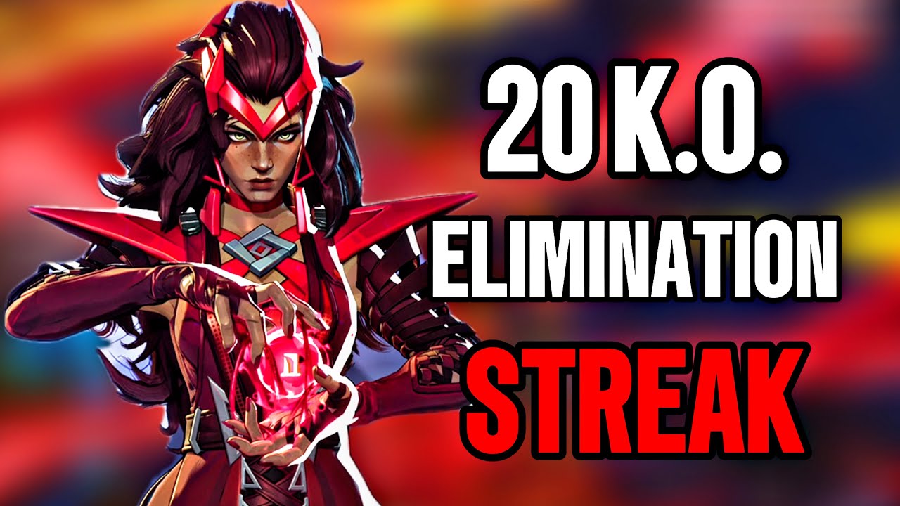 SCARLET WITCH UNSTOPPABLE MVP 20 K.O. STREAK + WIPED OUT AN ENTIRE TEAM in Marvel Rivals