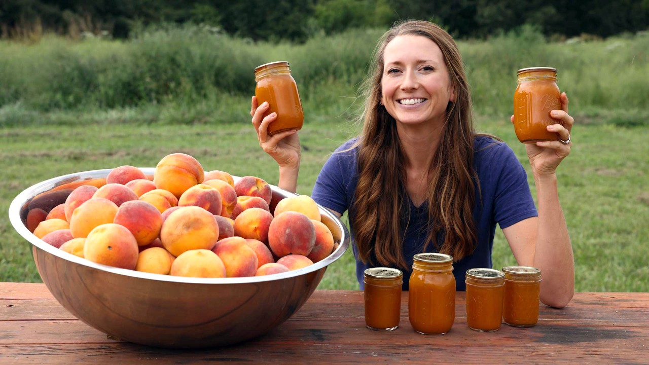 How We’re Turning Peaches Into Winter Treats 🍑 (Fruit Leather, Butter & More!)