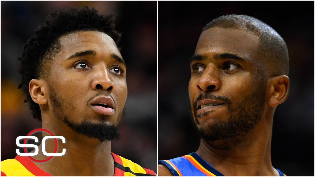 What happened to Jazz and Thunder players after their game was postponed? | SportsCenter