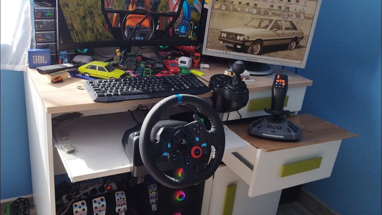 Nowa kierownica Logitech g29 | prezentacja i chwila jazdy 