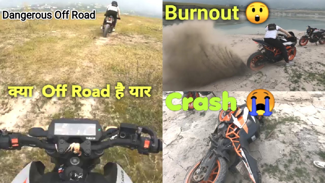 Yai Ride Kabhi Ni Bhulegi || KTM RC Crash 😭 || Off Road On MT 15 & KTM RC 200 ||