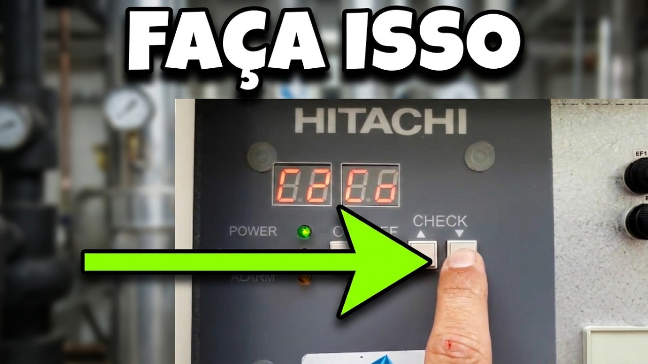 PARAMETROS CHILLER HITACHI