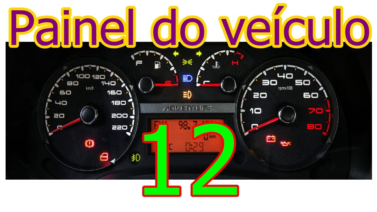 Painel do veículo, descomplicado