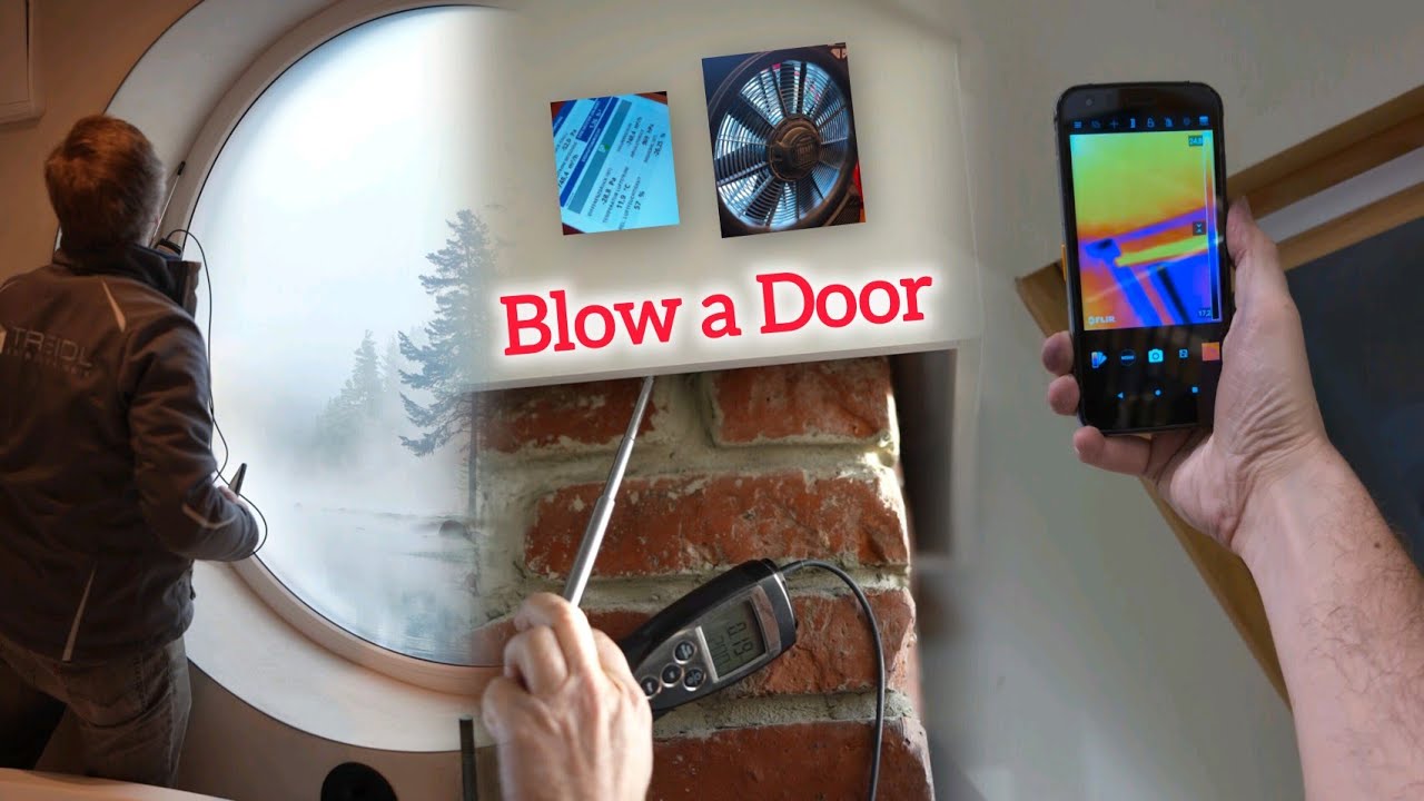 DAS OFFIZIELLE ERGEBNIS! Blower-Door-Test im Altbau: | PLUS: DIY-Test mit Handy & KI