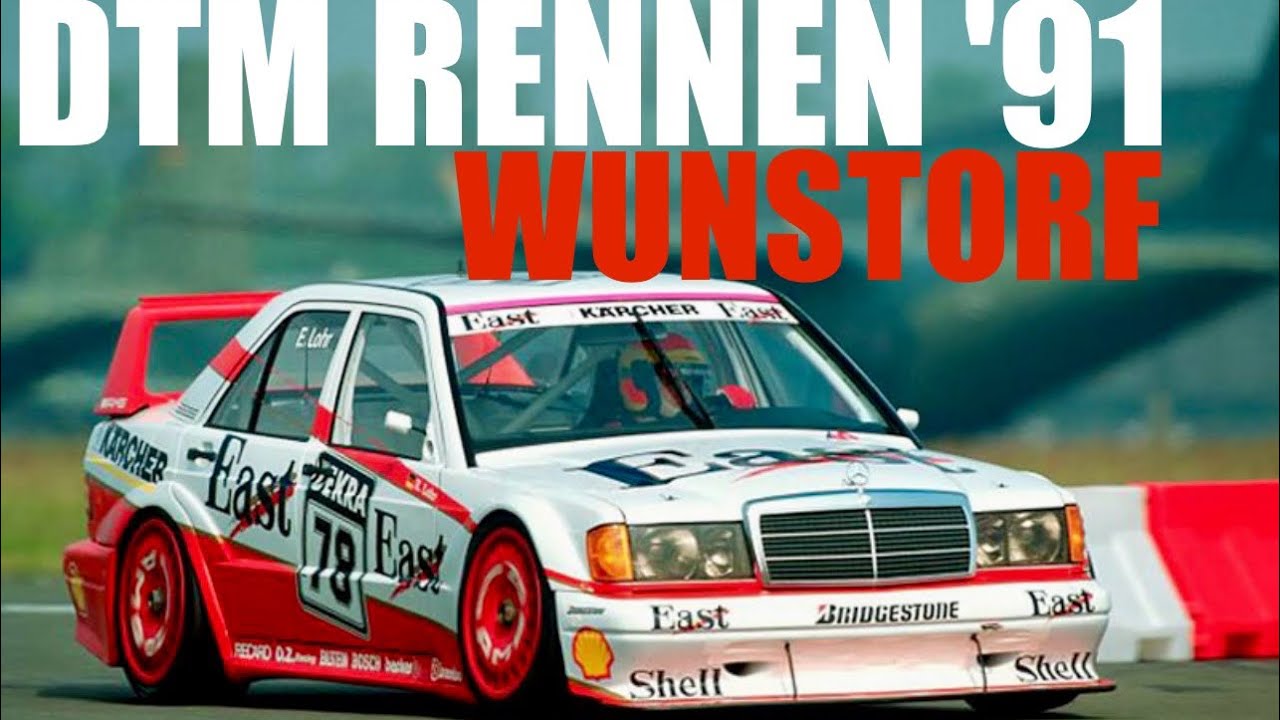 DTM 1991 Wunstorf Rennen Lauf 9 & 10 Bundeswehr Fliegerhorst Highlights
