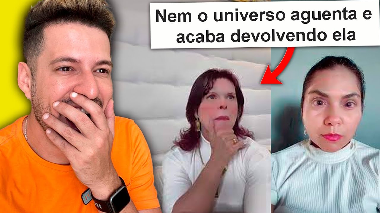 A seguidora mandou a sogra pro universo e ele devolveu