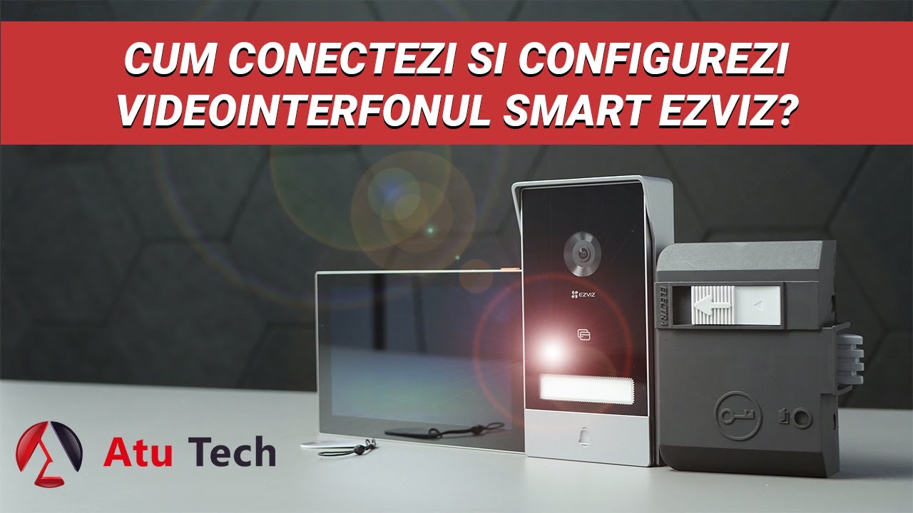 Cum conectezi si configurezi un videointerfon smart 2K | EZVIZ HP7