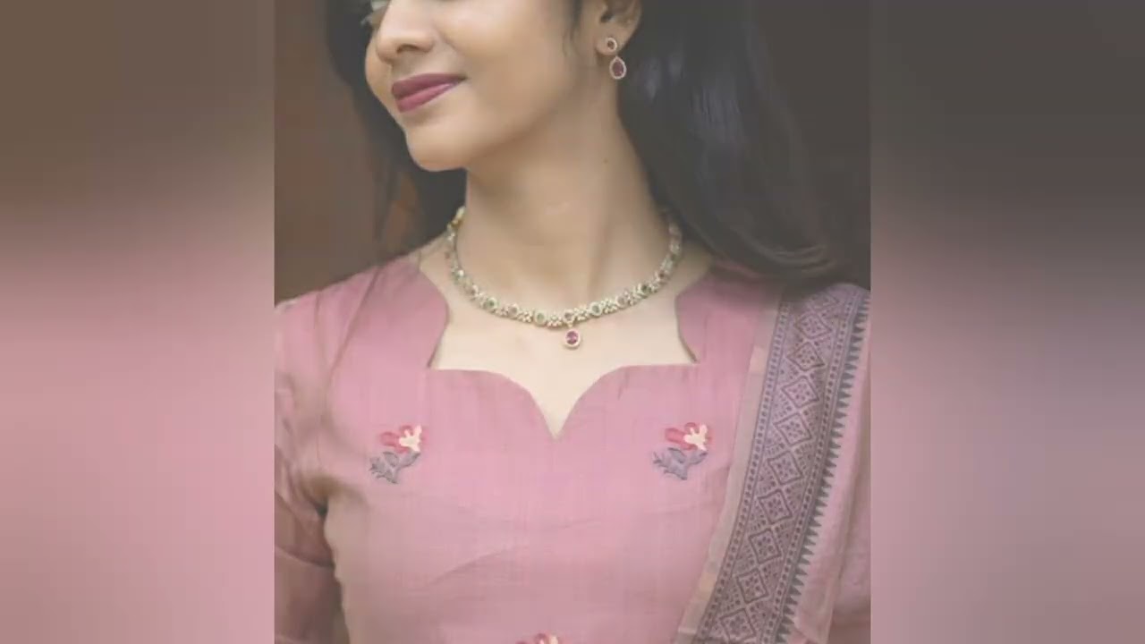 Front neck design!#shivanioffical #fashion #latest #indianclothes 