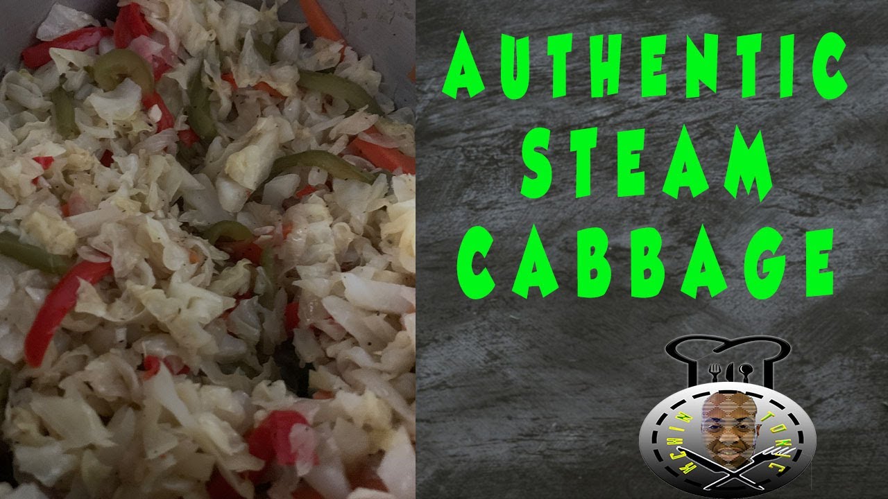 How To Make Caribbean Steam Cabbage | Steam Cabbage Recipe