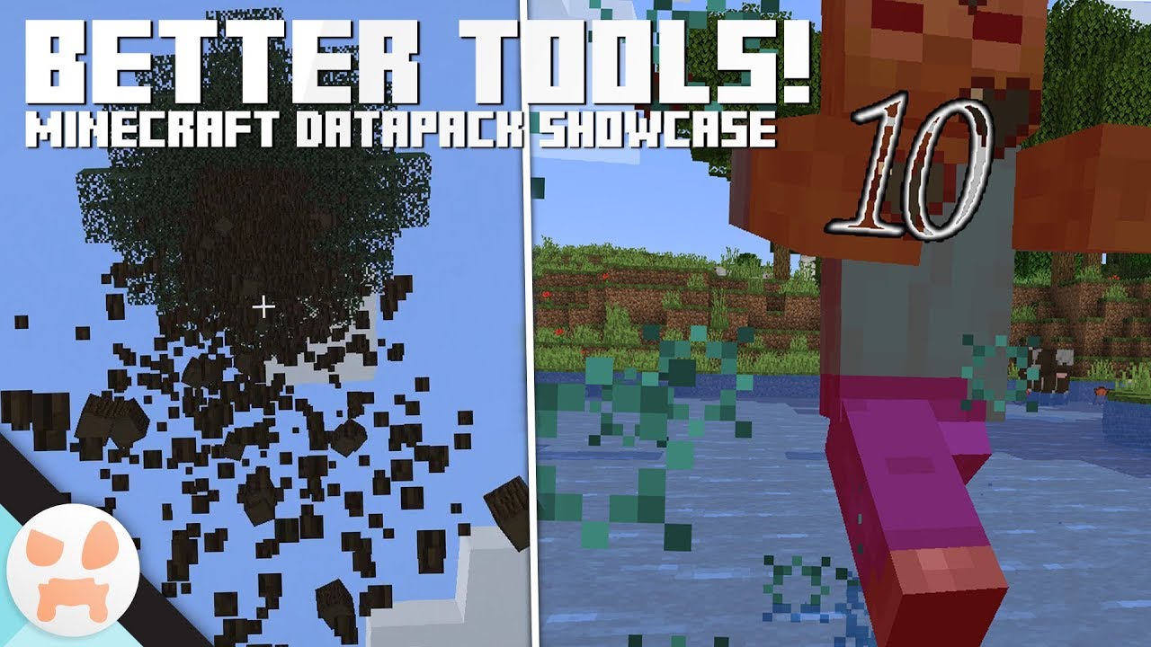 BETTER TOOLS! | Minecraft 1.13+ Datapack Showcase