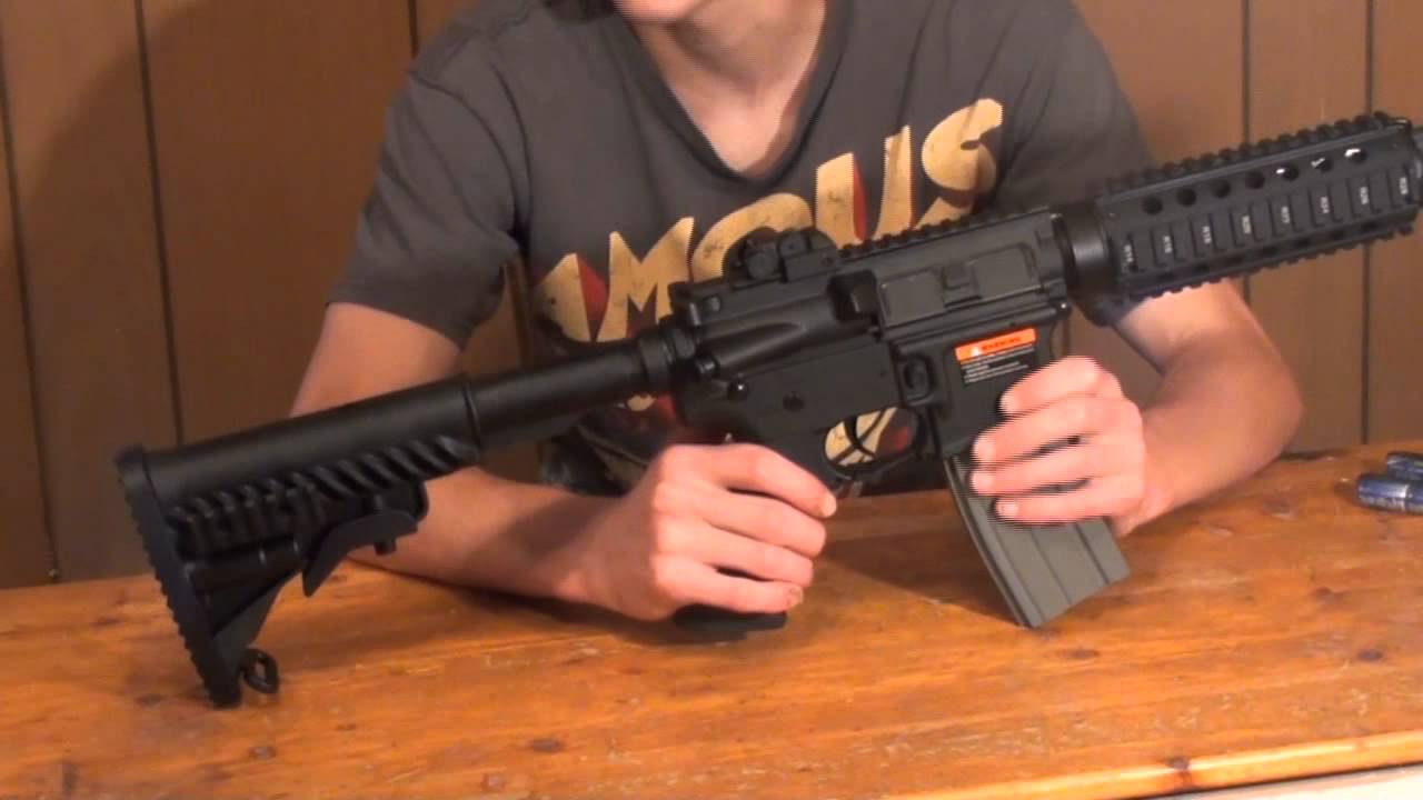 APS M4 CQB Electric BlowBack Airsoft AEG Review