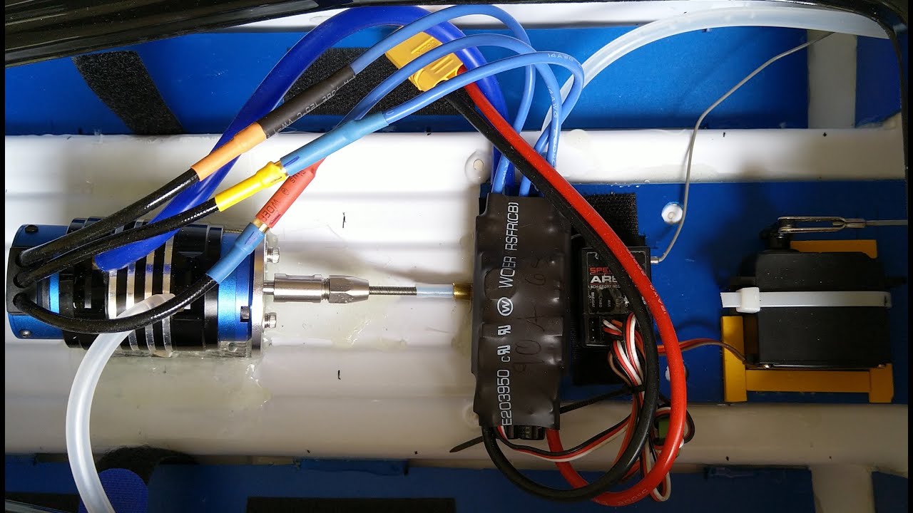 NQD 757 PX-16 Katamaran 3674 brushless Motor und 4s Umbau Fahren bis zum Abflug Rc Rennboot Upgrade