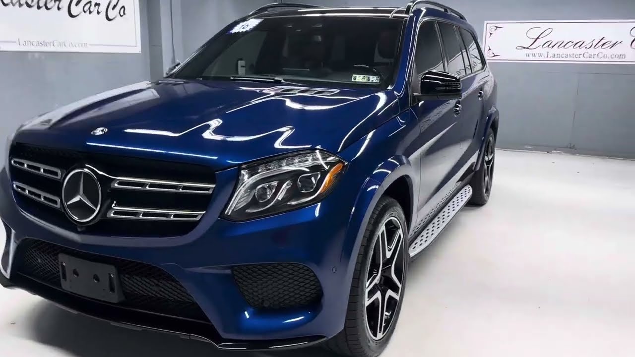 *sold*1-owner 2018 Mercedes Benz GLS550 4matic with only 87,710 miles!