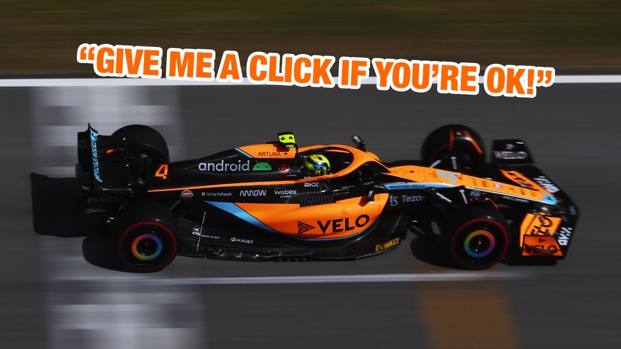 Lando Norris doesn&rsquo;t respond to Team Radio due to illness at Spanish GP