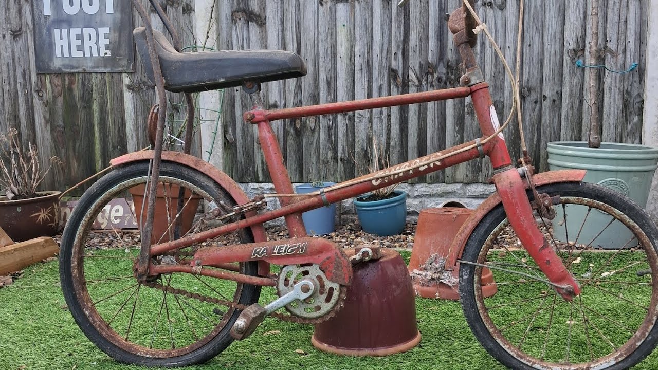Raleigh chipper barn find NEW PROJECT 