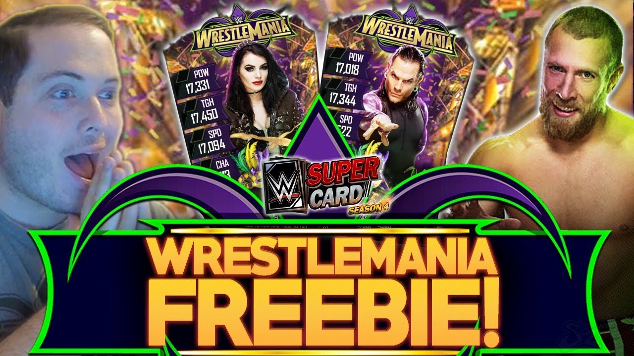 WRESTLEMANIA 34 (WM34) FREEBIE!! NEW EVENT COMING! | WWE SuperCard S4