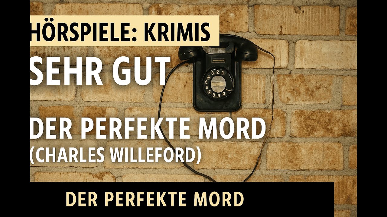 Hörspiele: Krimis – SEHR GUT | Der perfekte Mord (Charles Willeford)