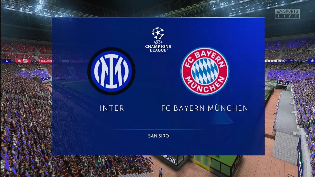 FIFA 22: Inter vs Bayern Munich - UEFA Champions League - Full Match