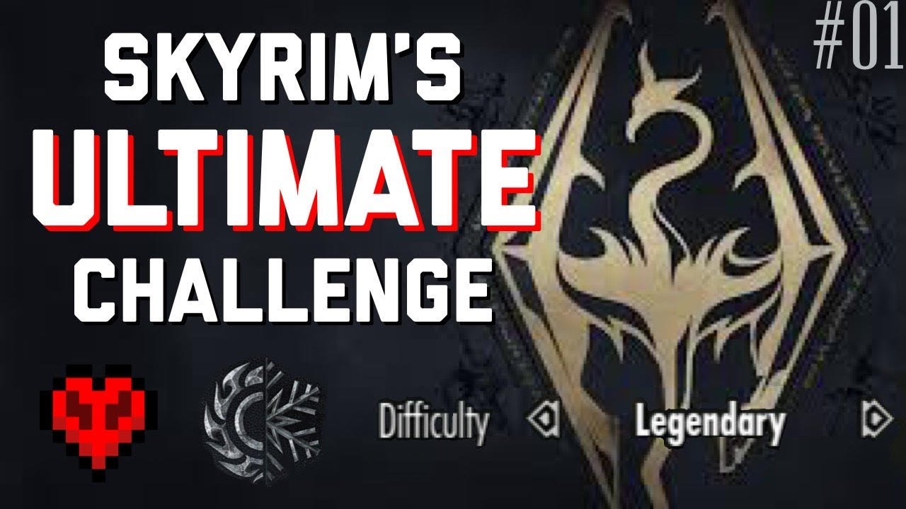 Legendary Difficulty Survival Mode Perma Death | Skyrim AE | Episode 1