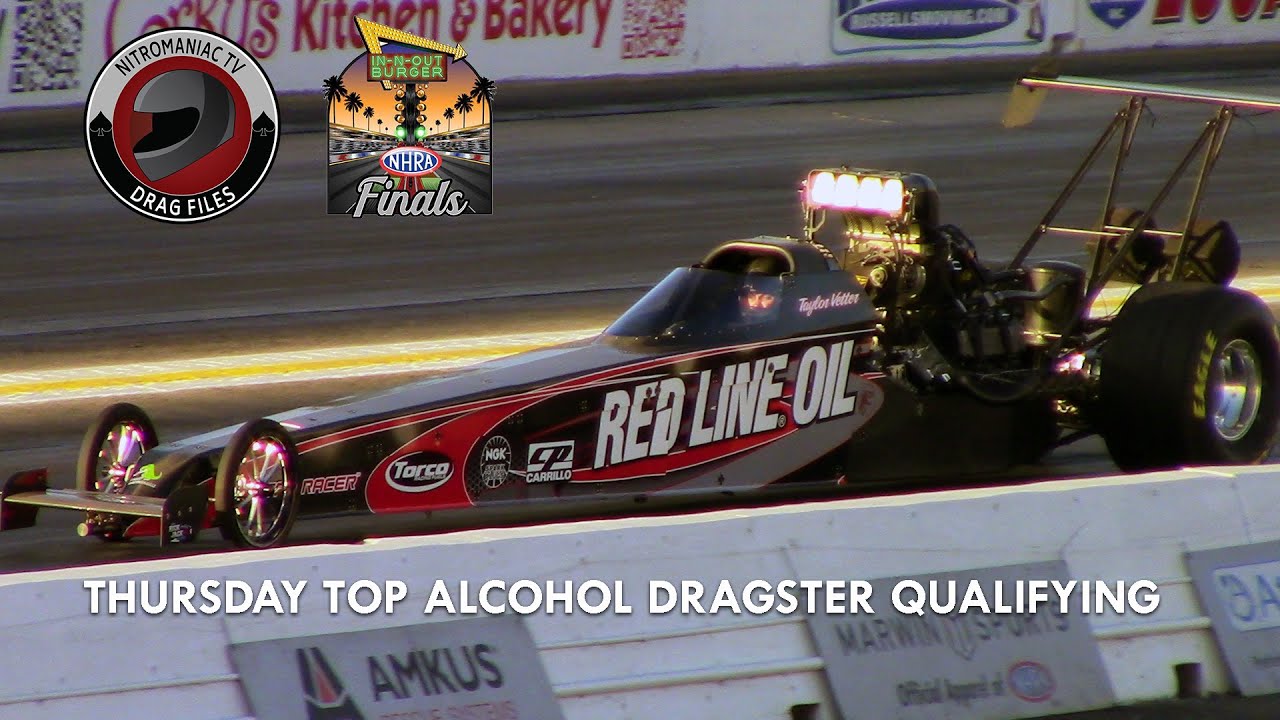#NHRAFinals 2023 PART 2 - TOP ALCOHOL DRAGSTER THURSDAY QUALIFYING