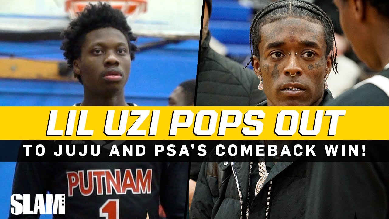 Lil Uzi Pops Out To JuJu's Game 👀 Heated Game Goes Down to the Wire!