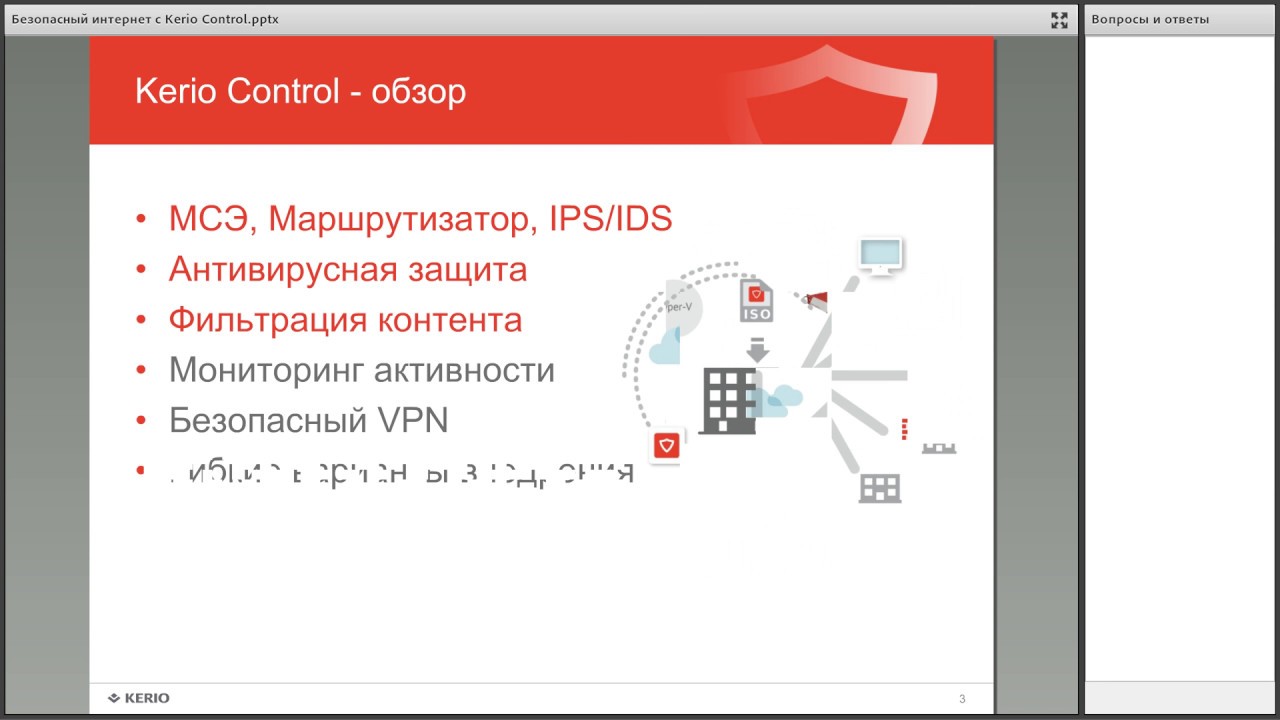 Безопасный интернет с Kerio Control