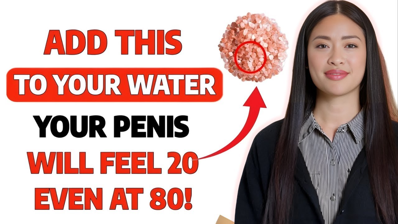 Stop Drinking Plain Water! ADD Trace Minerals for Powerful Circulation After 50