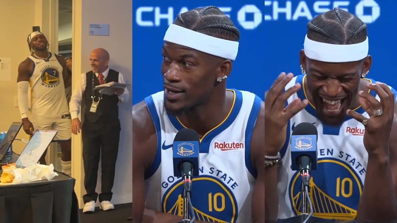 Уморительный диалог Джимми Батлера и Бадди Хилда на медиа-дне Warriors 😂