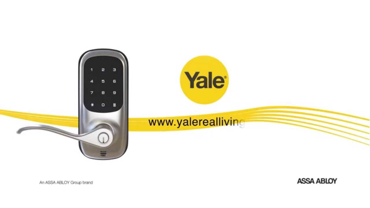 Installing the Yale Real Living Touchscreen Lever Lock