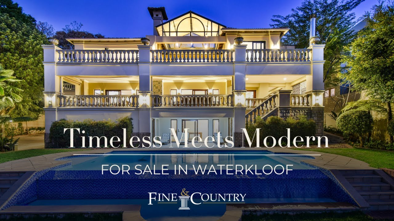 Timeless Modern Home For Sale In Pretoria For R25,800,000