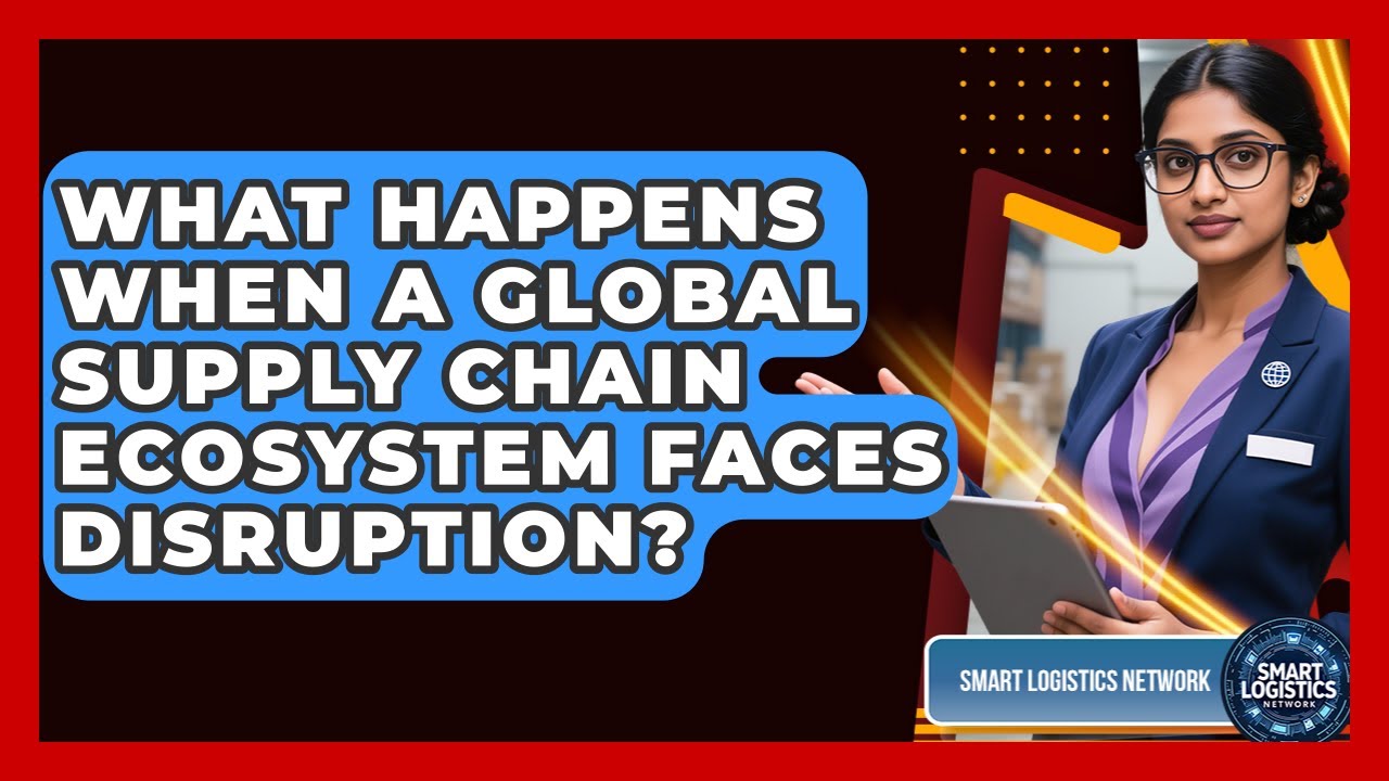 What Happens When A Global Supply Chain Ecosystem Faces Disruption? - Smart Logistics Network