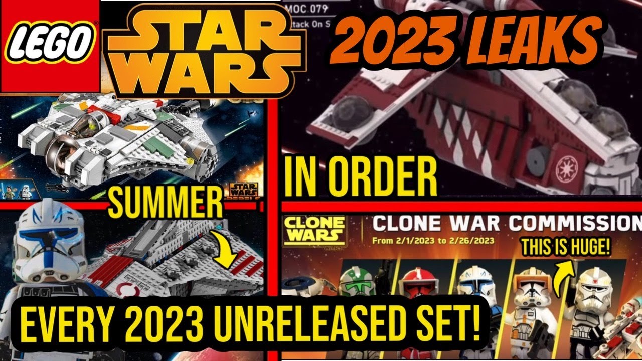 LEGO Star Wars UPDATE: Every UNRELEASED 2023 Summer Set! HUGE News...