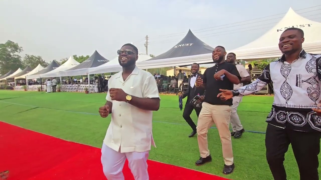 Jack Alolome and kofi owusu Peprah amazing performance at his Dad sunday memorial service