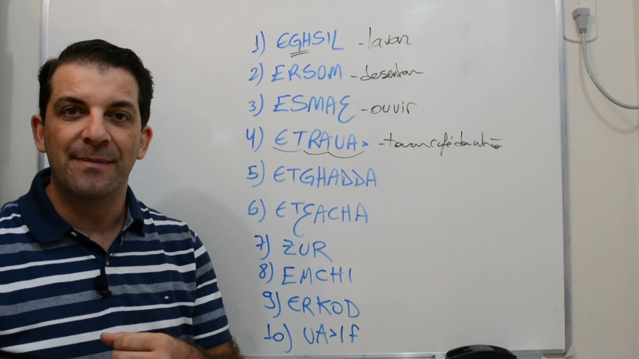 10 verbos em árabe - ÁRABE em 1 MINUTO!