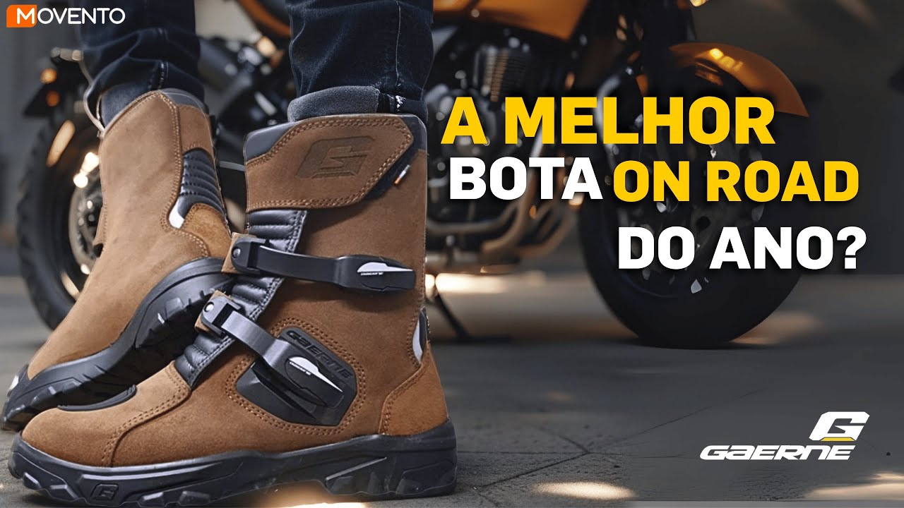 LANÇAMENTO GAERNE: A melhor bota On Road do ano? Confira!