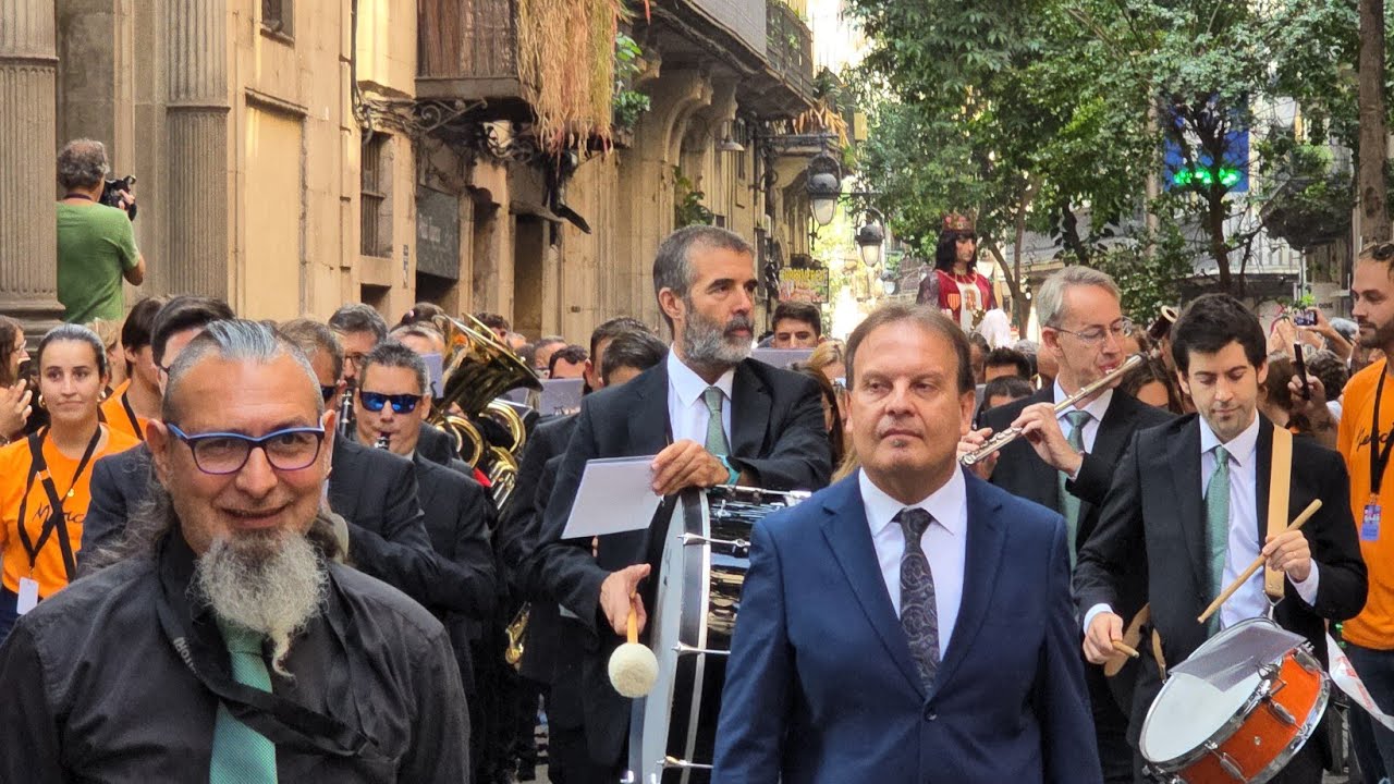 LA BANDA MUNICIPAL DE BARCELONA EN EL S&Eacute;QUITO DE LA MERCED (2024)