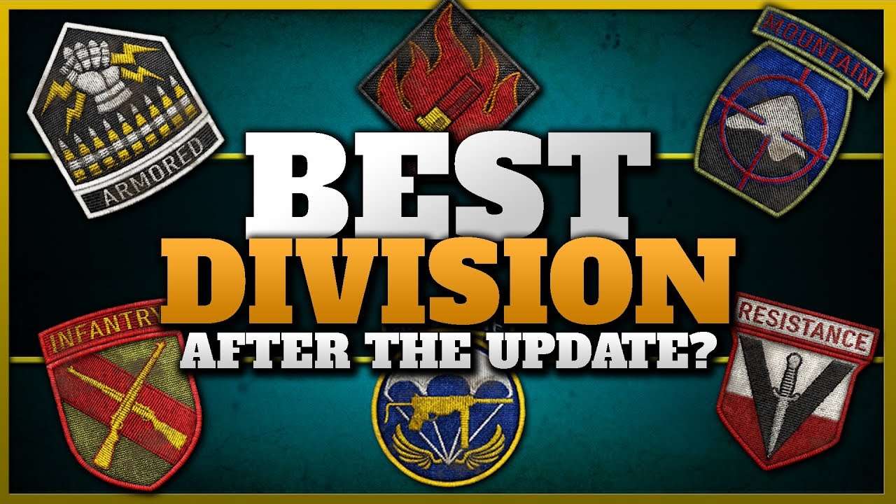 The Best Division in CoD WW2 after the Update! (Are they Balanced?)