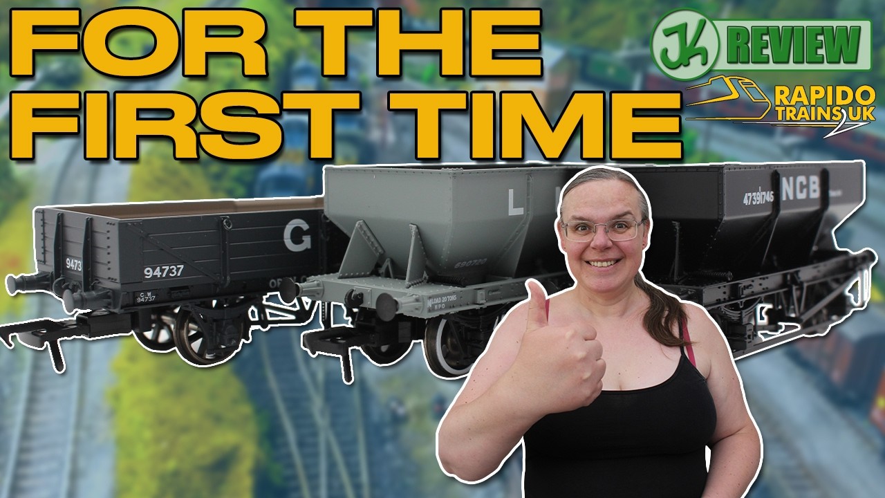 Rapido LMS Iron Ore Hoppers and Open C Tube Wagon - Unboxing and Review