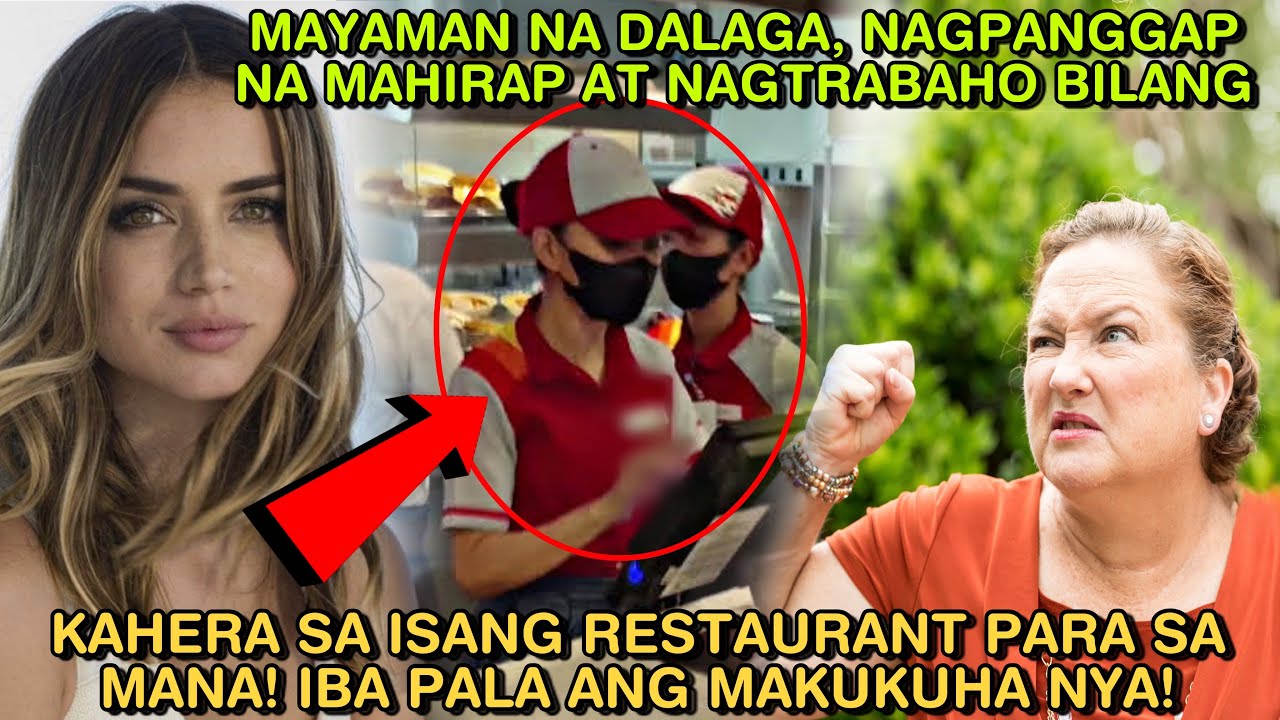 DALAGA, NAGPANGGAP NA MAHIRAP AT NAGTRABAHO BILANG KAHERA SA ISANG RESTAURANT INALIPUSTA NG CUSTOMER