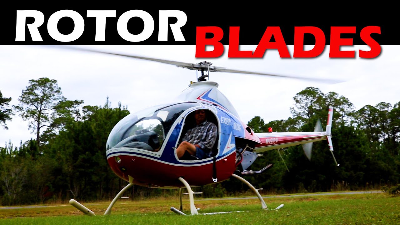 Installing Rotor Blades on a Helicopter - Rotorway