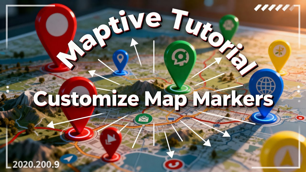 Maptive Tutorial: Customize Map Markers (Colors, Sizes, Icons & Groups) - Maptive IQ