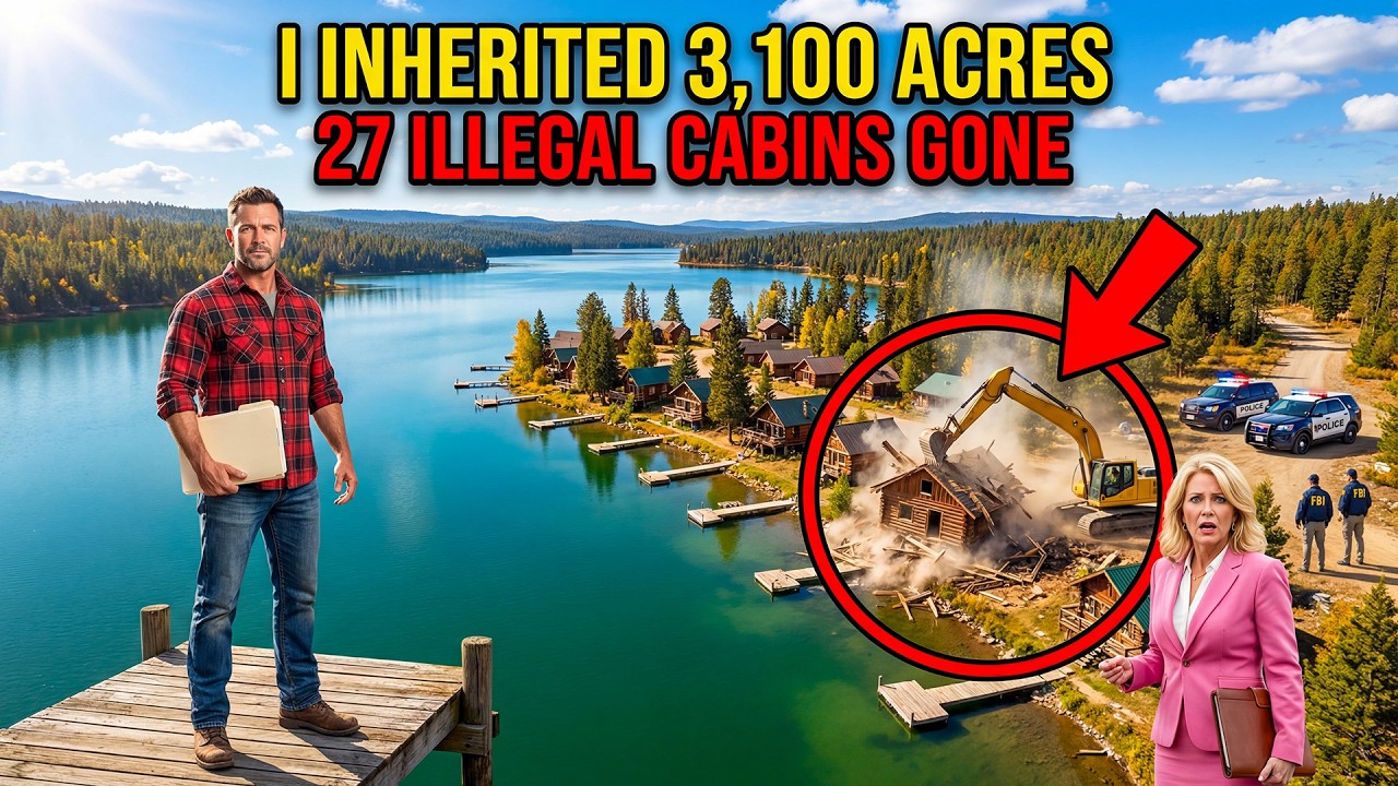 I Inherited a 3,100-Acre Lake HOA Claimed — 27 Illegal Cabins Later, I Shut Them Down