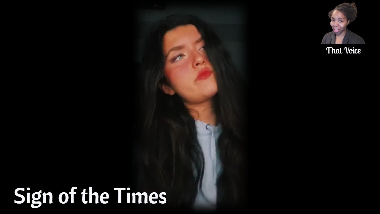 SIGN OF THE TIMES ANGELINA JORDAN cover Reaction