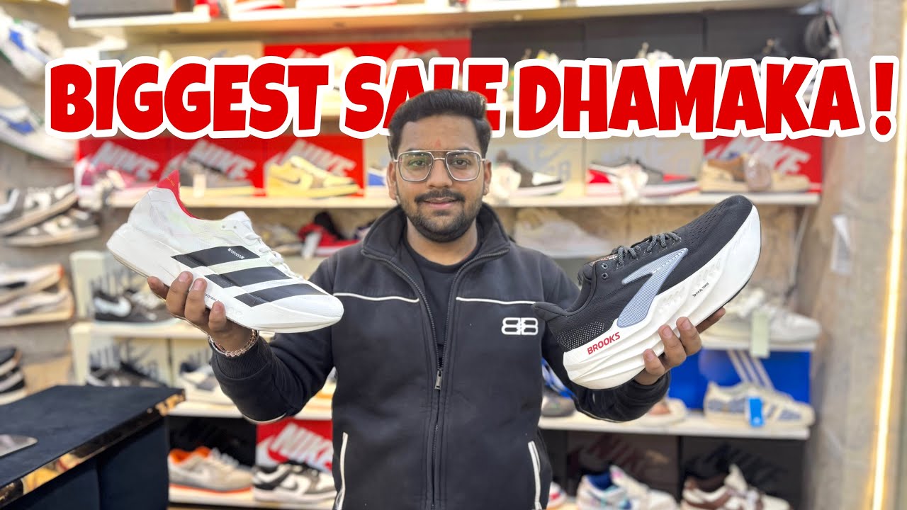 Biggest Shoe Sale in Live 😱॥ Top Quality Shoe Market ॥ Branded Shoe Sale ॥ Cheapest Shoe Market 😱🇮🇳
