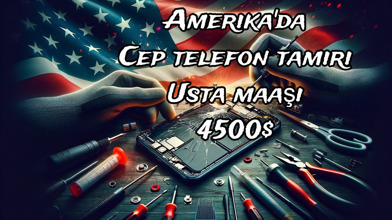 Amerikada cep telefonu tamircisi evlere servis yapıyor