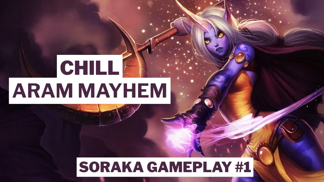 HATSUNE MIKU PLAYS YI?!? 💜 CHILL ARAM MAYHEM 💜 SORAKA GAMEPLAY #1 💜