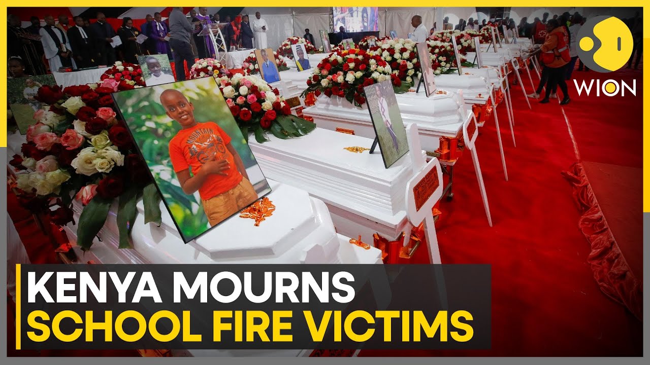 Kenya: Thousands Mourn Children Killed in School Fire | Latest English News | WION